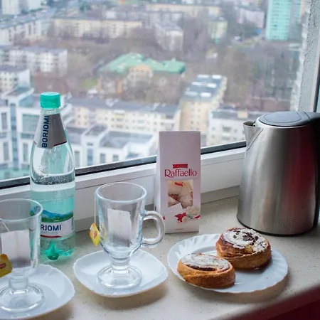 Jacuzzi New Apartcomplex Kaskad, панорамный вид на * Mińsk